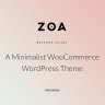Zoa – Minimalist Elementor WooCommerce Theme