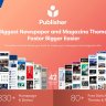 Publisher  – Magazine Blog Newspaper and Review WordPress Theme