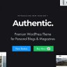 Authentic – Lifestyle Blog & Magazine WordPress Theme