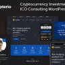Crypterio – Bitcoin ICO and Cryptocurrency WordPress Theme